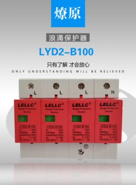 LYD2-B100 60-100KA/4P燎原浪涌保护器保护器SPD有检测报告