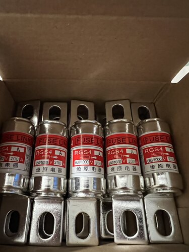 RGS4A200A燎原快速熔断器熔芯660/1000V100A125A150A160A保险丝