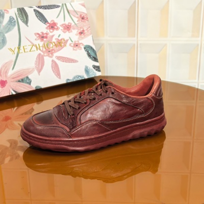 9781/3CM马皮断码撤柜清仓处理女士青少年系带休闲鞋复古休闲板鞋