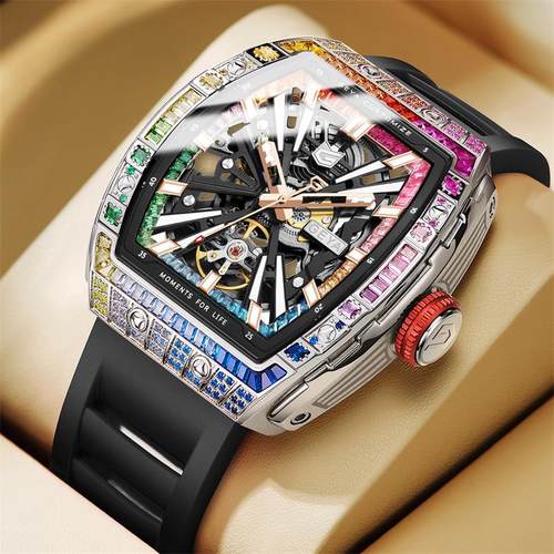 正在热卖的中国航天彩虹机械腕表