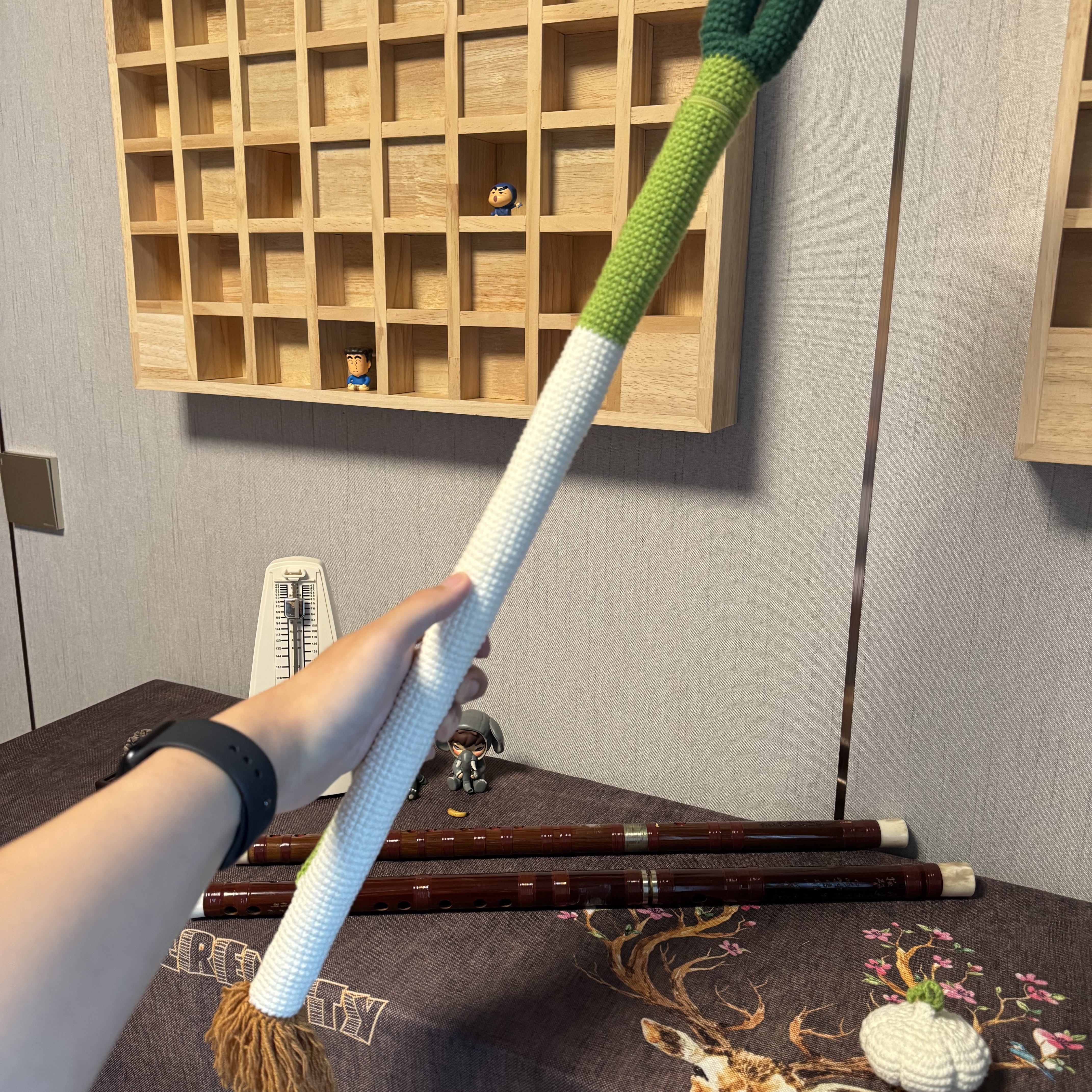 笛行天下 唯我最帅 大葱笛包毛线钩织手工DIY钩针笛子套来可定制,服饰配件/皮带/帽子/围巾,DIY编织材料包,淘宝优惠券,粉丝福利购,淘宝优惠卷