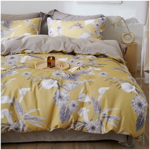 你要 全棉60支舒适保暖秋冬床品不掉毛 印花磨毛四件套都在这里