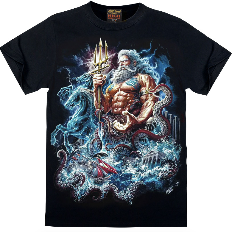 ROCK EMPIRE/摇滚帝国海神 波塞冬 原创设计三叉戟北欧神话