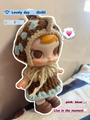 BabyMolly手工编织娃衣成品（只是衣服）