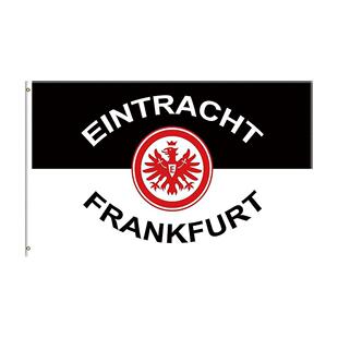 德国法兰克福足球俱乐部Eintracht Frankfurt35ft数码印刷旗帜