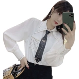 Весенний ретро универсальный галстук, рубашка, кукла, кукольный воротник