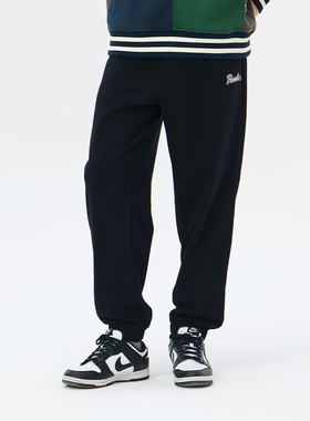 Fun商场同款Snoopy史努比联名款时尚运动针织长裤FDK64301B