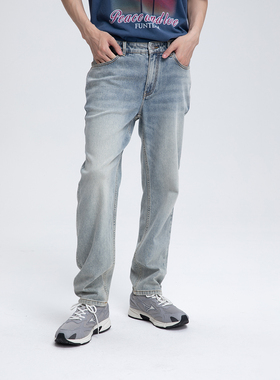 Fun2025春夏线下商场同款牛仔长裤合体FMK95102L