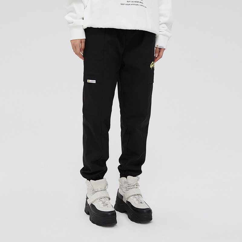 Fun潮牌秋冬休闲长裤女士加菲猫宽松百搭束脚显瘦裤子舒适个性ins,女装/女士精品,休闲裤,淘宝优惠券,粉丝福利购,淘宝优惠卷