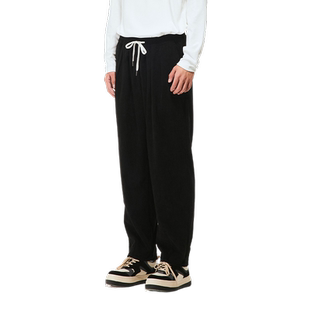 Fun潮牌休闲长裤男士2025年秋季新款加菲猫联名时尚百搭裤子