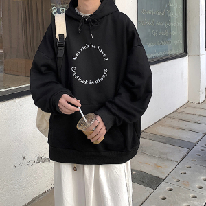 城市男孩风简约休闲连帽卫衣XZ221-2-WY2003-P55-控68，男装卫衣，星座218