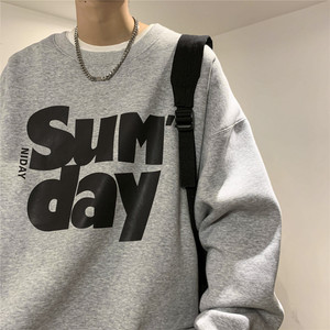 cityboy风格好看百搭圆领卫衣XZ221-2-WY03-P45，男装卫衣，星座218