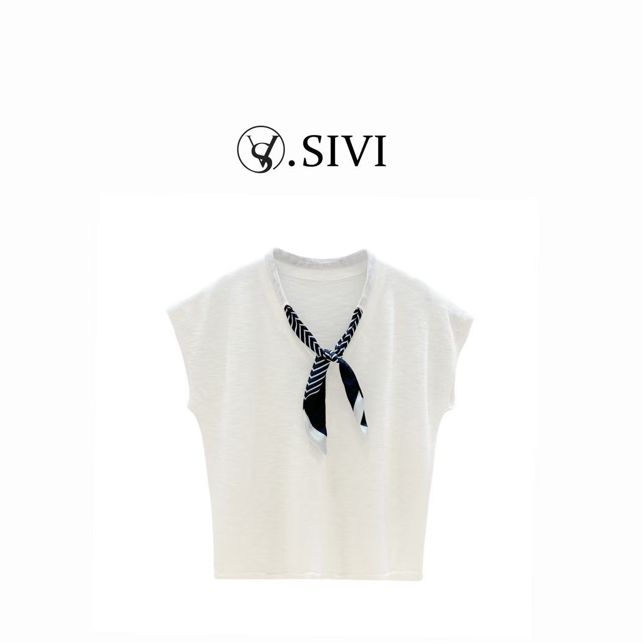 熙薇【慢条斯理】2025夏季新款时尚气质休闲毛衣上衣H3272