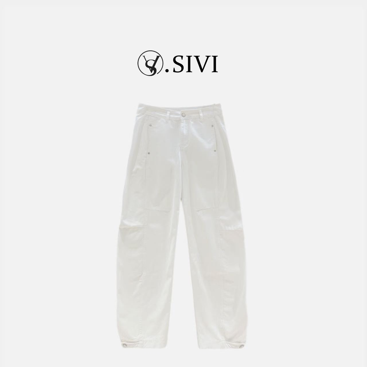 熙薇【迷途知返】2025早秋新款时尚百搭休闲工装牛仔裤H5242