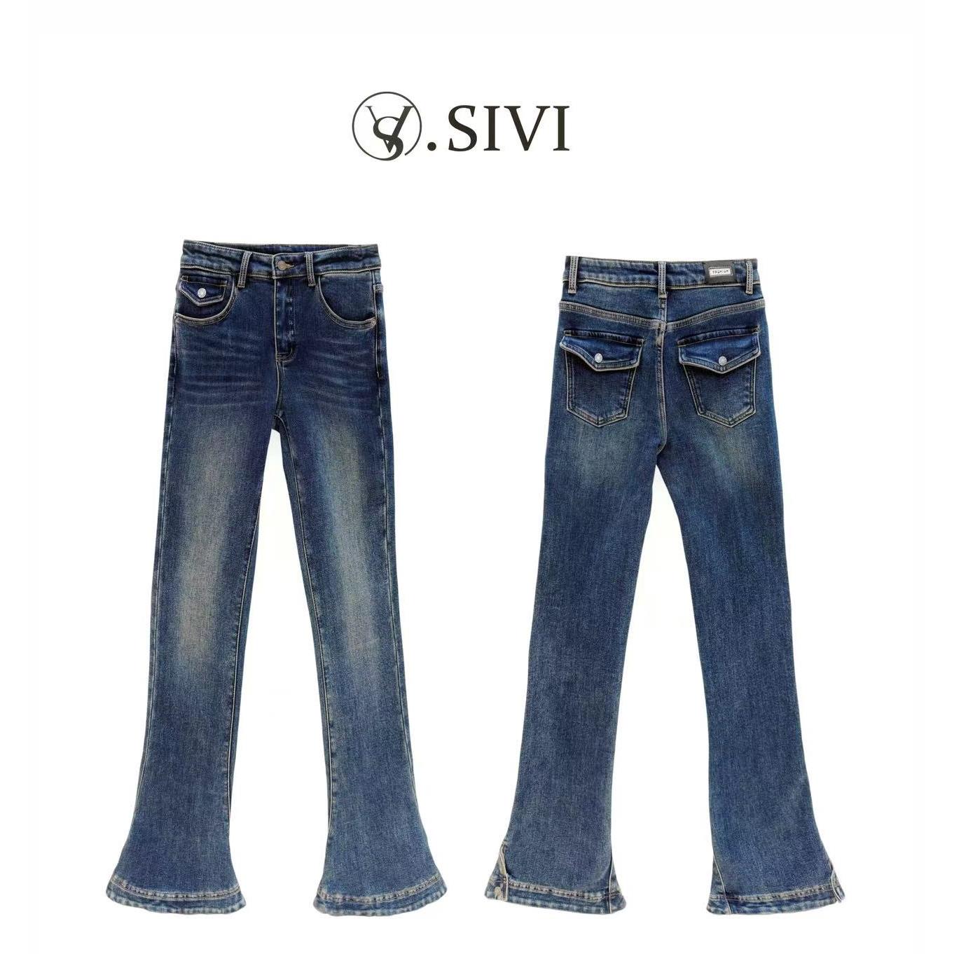 熙薇【长腿轨迹】2025冬季新款大长腿超模加绒高弹马蹄裤H6370