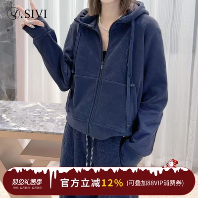 熙薇2025秋冬新款时尚双面绒加厚保暖外套H6064
