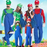 Костюм для детей и взрослых, комбинезон подходит для мужчин и женщин, xэллоуин, семейный стиль, косплей