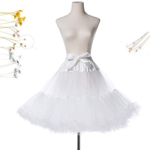 Взрослая девочка детская юбка зефира Лолита Лолита Лута Юбка Мягкая прядь Конечная Три стальная подкладка Облачная поддержка