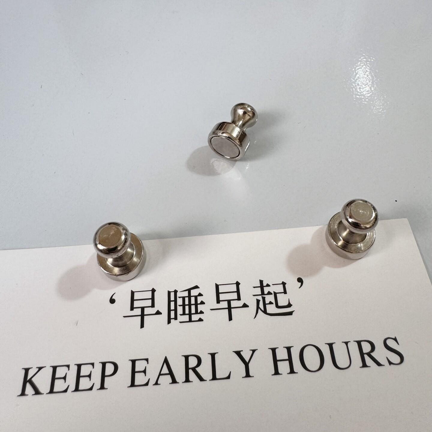 创意强力磁铁金属冰箱贴洞洞板入户门磁吸装饰磁贴磁力贴个性磁吸