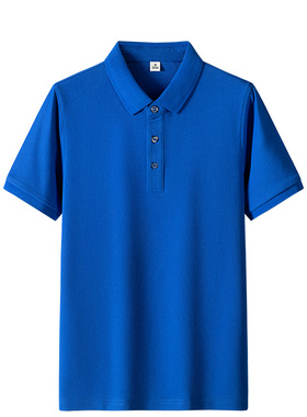 夏季亲肤透气短袖T恤男上衣65棉团体定制采购印花刺绣