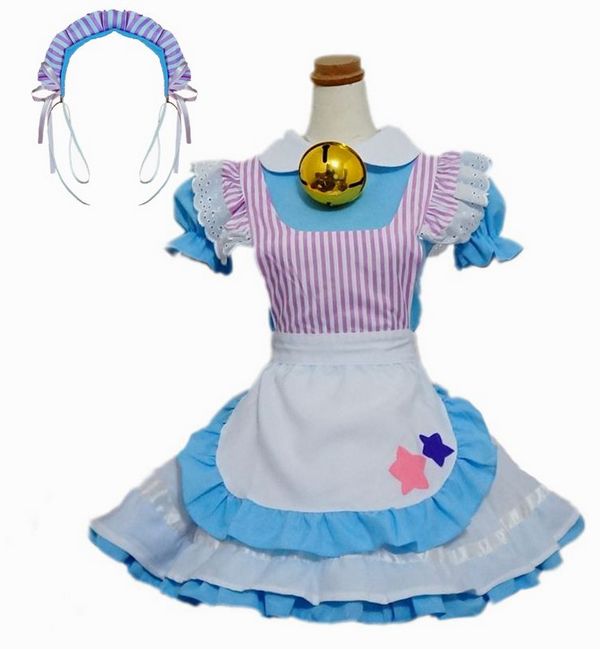 万圣节爱丽丝蓬蓬裙动漫女仆装