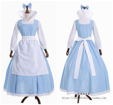 万圣节灰姑娘电影女仆装