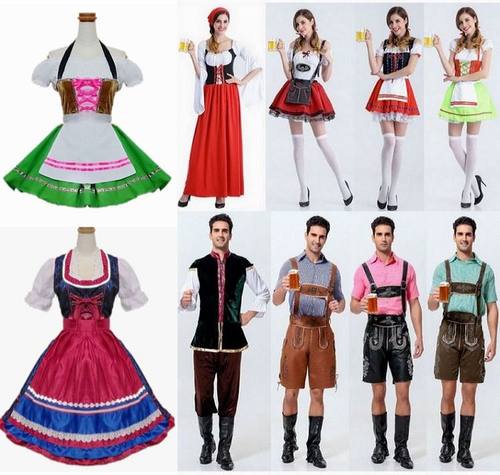 德国慕尼黑巴伐利亚啤酒节女仆装