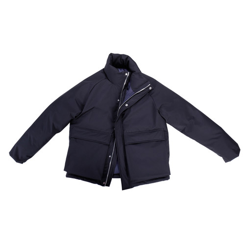 MUSLUN立领90白鹅绒羽绒服