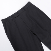 MUSLUN缪伦100羊毛秋冬加厚九分裤 修身