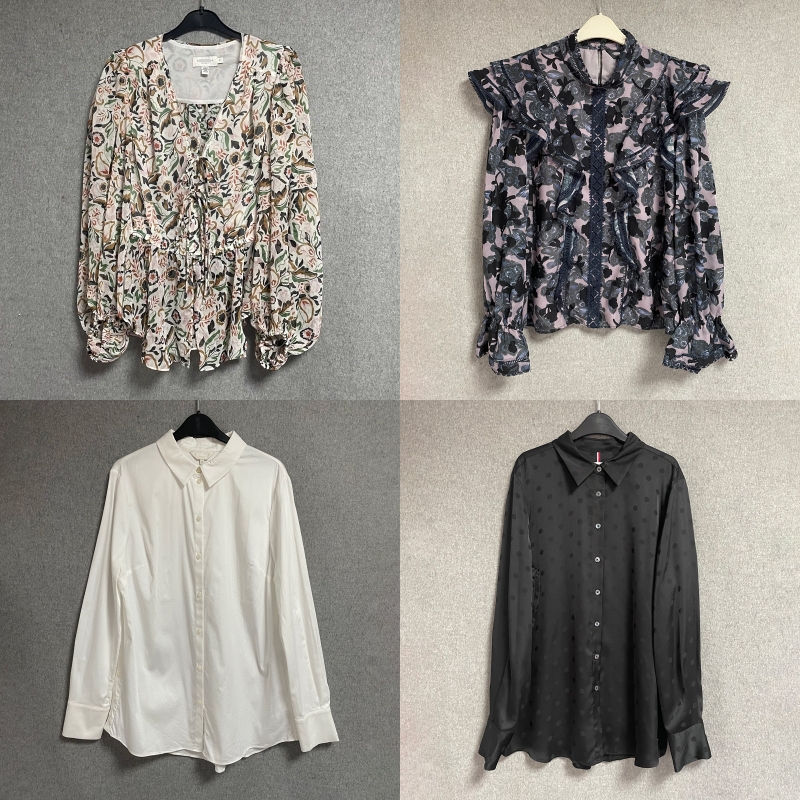 欧美时尚春秋夏季新款女衬衫