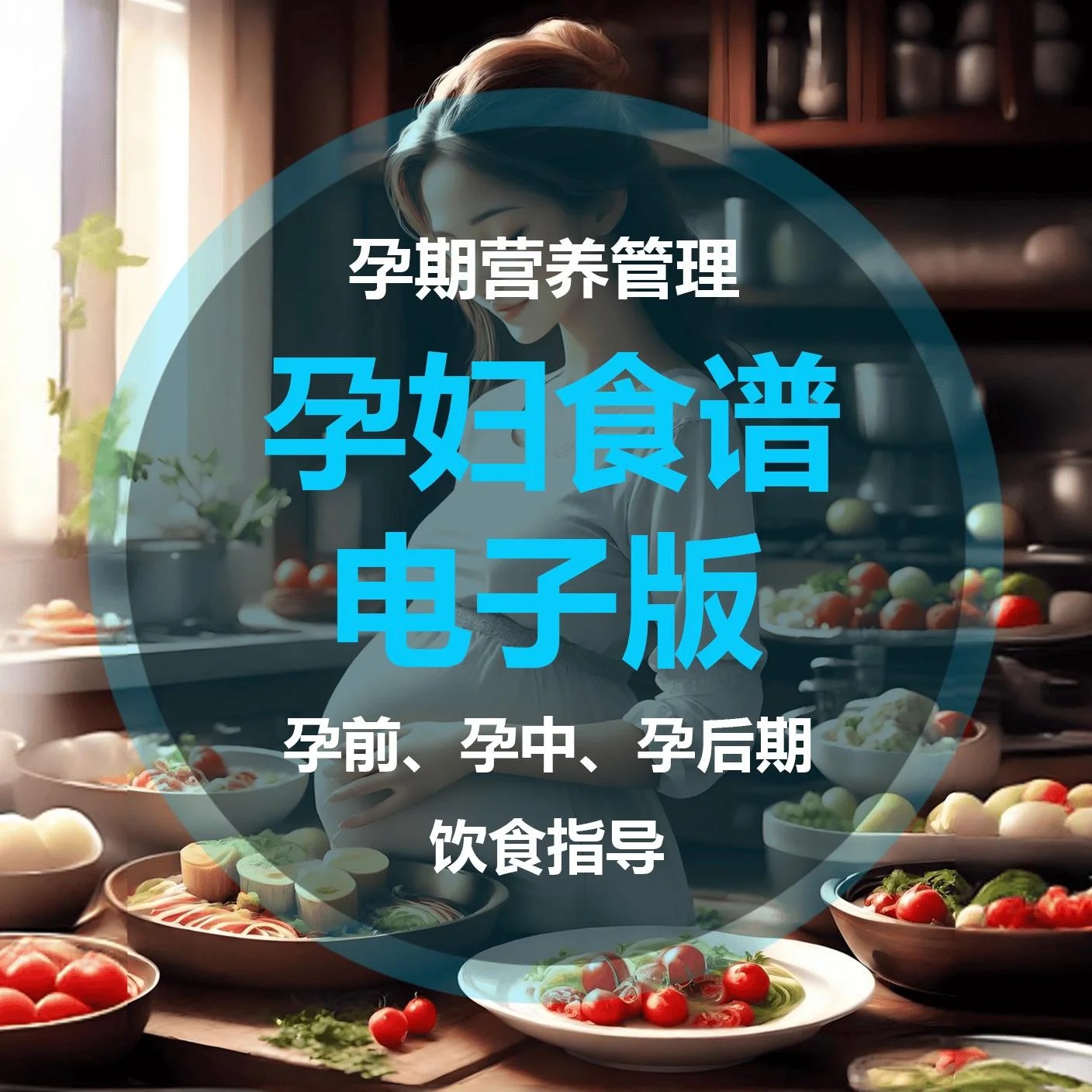 孕妇食谱电子版孕期营养餐菜谱大全备孕怀孕期月子餐产后恢复教程