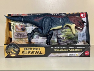 侏罗纪世界电影重生竞咆哮恐龙布罗卡龙迅猛龙套装食肉牛龙