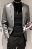 秋冬社会小伙皮衣夹克西装单西修身西服A236-XZ-159-P130控168，男装夹克，电商A236