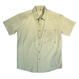 夏季轻熟店主小伙纯色宽松休闲短袖衬衫男衬衣A236-C02-P45-控69，男装T恤，电商A236