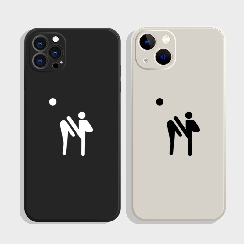 踢掉你头创意趣味简约任意机型壳