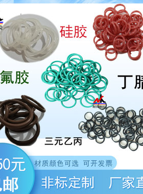 氟胶防水丁腈耐油密封圈定制