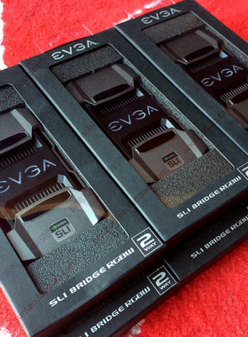 【代购】EVGA PRO SLI BRIDGE HB NVIDIA 帕斯卡 桥接器 RGBW灯