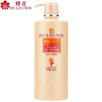 蜂花滋润护发素1L升大瓶蛋白营养发膜女柔顺顺滑改善干枯毛躁国货
