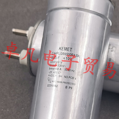 C44PLGR6500RASK电容KEMET500uF