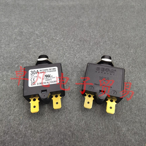 突尼斯产 ETA G21 30A 断路器 E-T-A 1658-G21-07-P10-30A