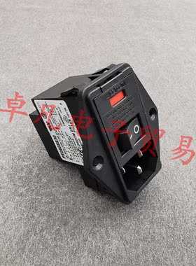 TE Corcom PE0S0SS30 3A 120/250V 滤波器开关电源插座 泰科