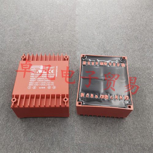 MYRRA 45057 美尔亚 变压器 2x115VAC转2x12V 2x12VA
