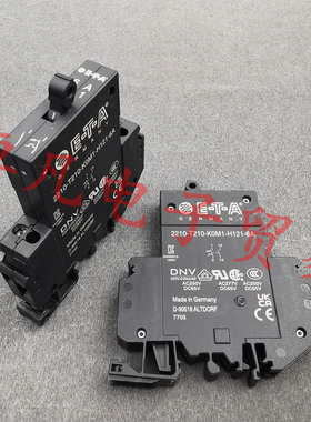 德国产 E-T-A 2210-T210-K0M1-H121-6A ETA 断路器