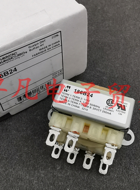 HAMMOND 186B24 115/230Vac转24Vac 6VA 250mA 电源变压器