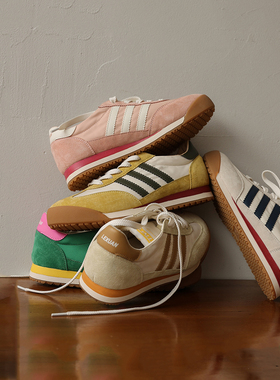 【冉言】春梨 软底透气小众复古德训鞋女2025新款休闲百搭阿甘鞋