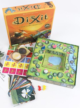 Dixit  Board Game 只言片语 英文版桌游 画物语妙语说书人扩展版