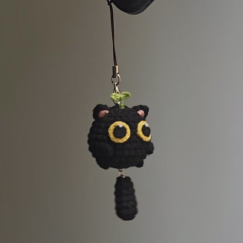 情侣包挂件小鼻嘎熊猫小兔钩针毛线钩织DIY玩偶钥匙扣材料包钩织