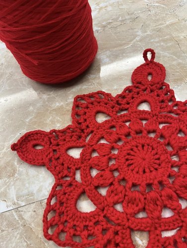 中国结挂件手工毛线钩织钩针diy材料包挂饰过新年春节日礼品壁饰