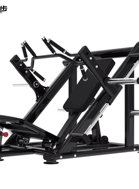 韦步LS710划船拉背轨道训练器健身房商用双轨道俯卧划船拉背训练