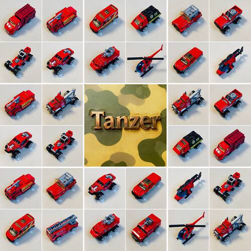 Tanzer消防汽车模型-儿童静态玩具-合金滑行-XF-救火联盟-B系列